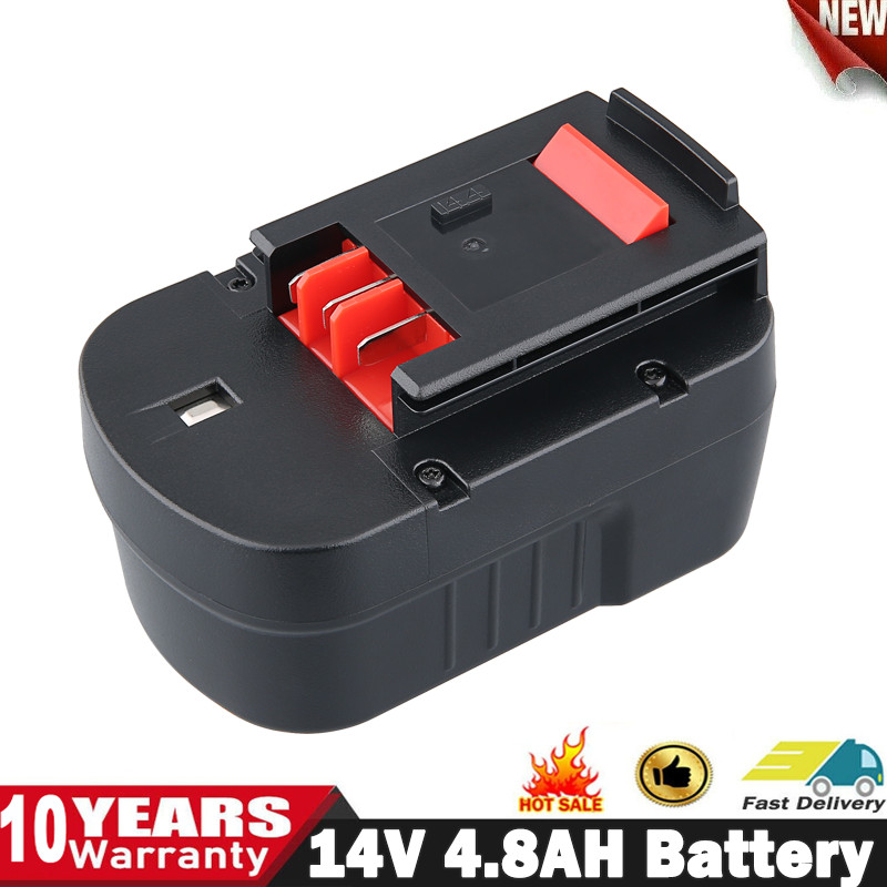 14.4Volt For BLACK DECKER 4800mAh A144 Slide Battery NiMH HPB14 FSB14 HPB14-OPE