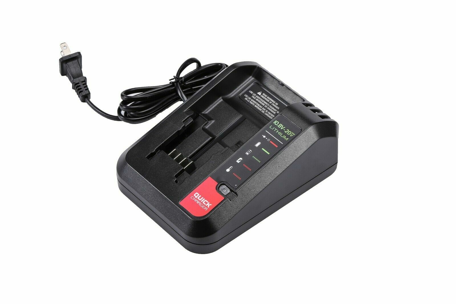 Charger for PORTER CABLE 20V Max Lithium Ion 20 Volt Battery PCC680L PCC685L US