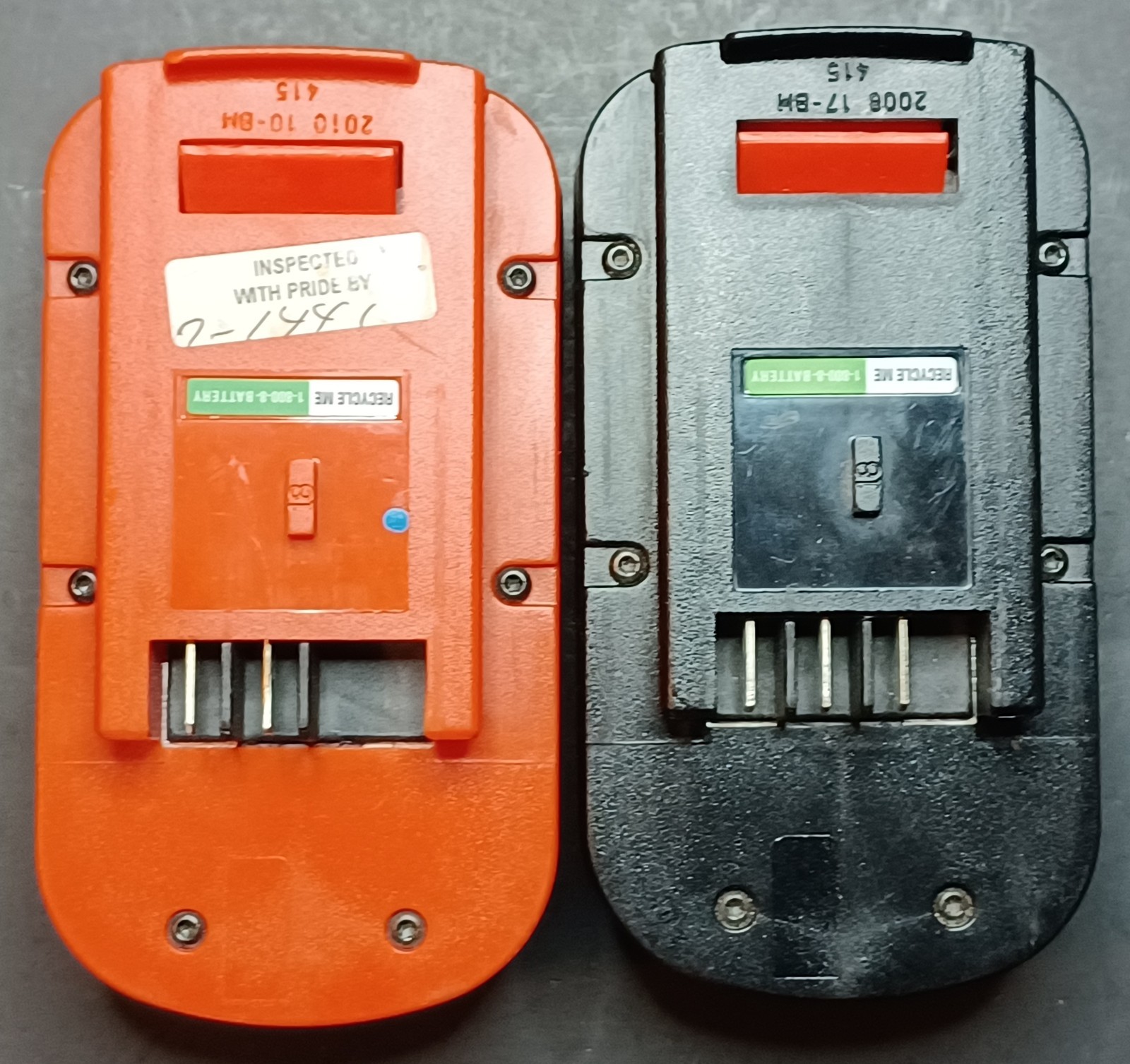 Black & Decker Fire Storm 18V Dual Charger FS180DC UD-18V2C With 2 Batteries