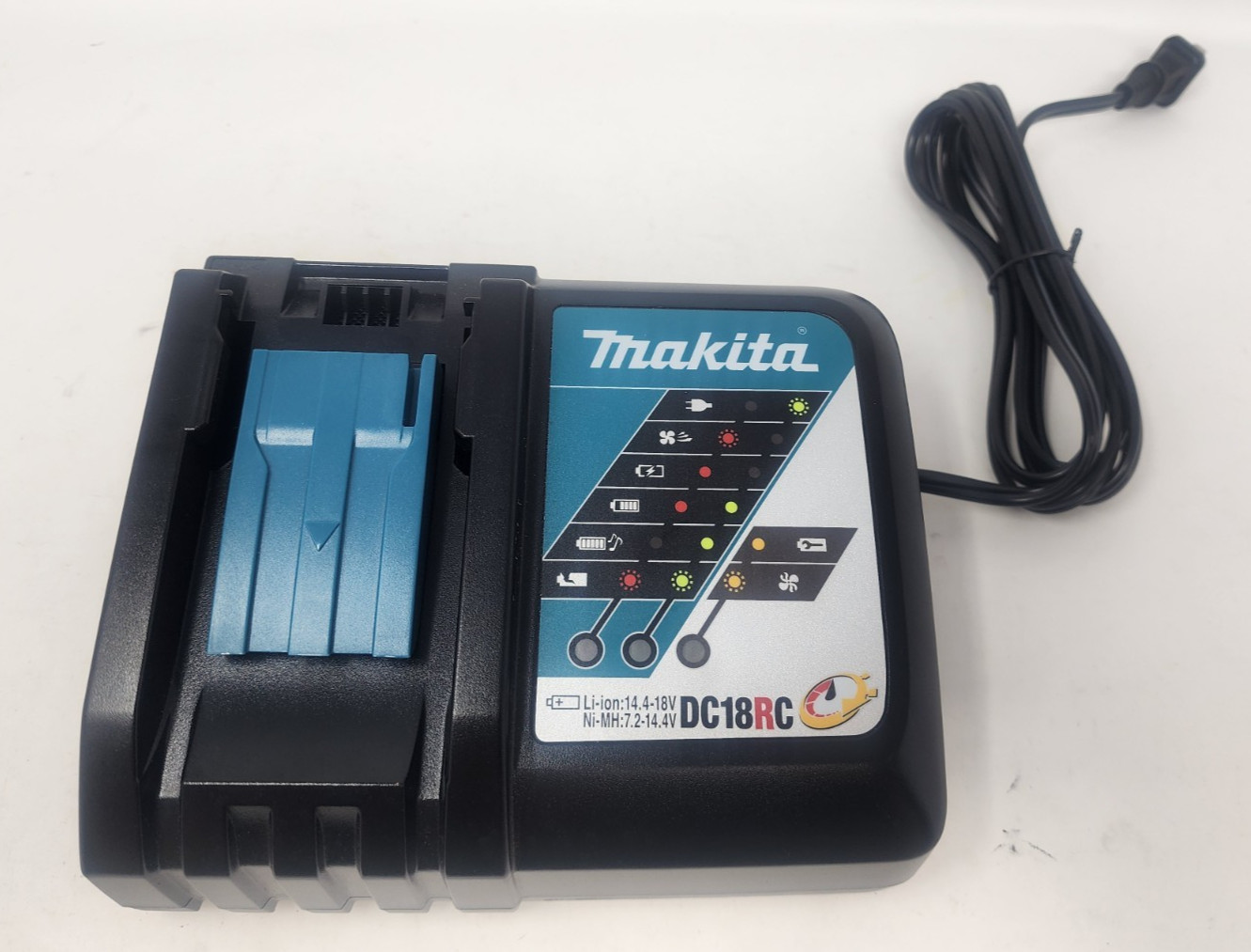 Genuine Makita DC18RC 18V LXT Lithium‑Ion Rapid Optimum Battery Charger