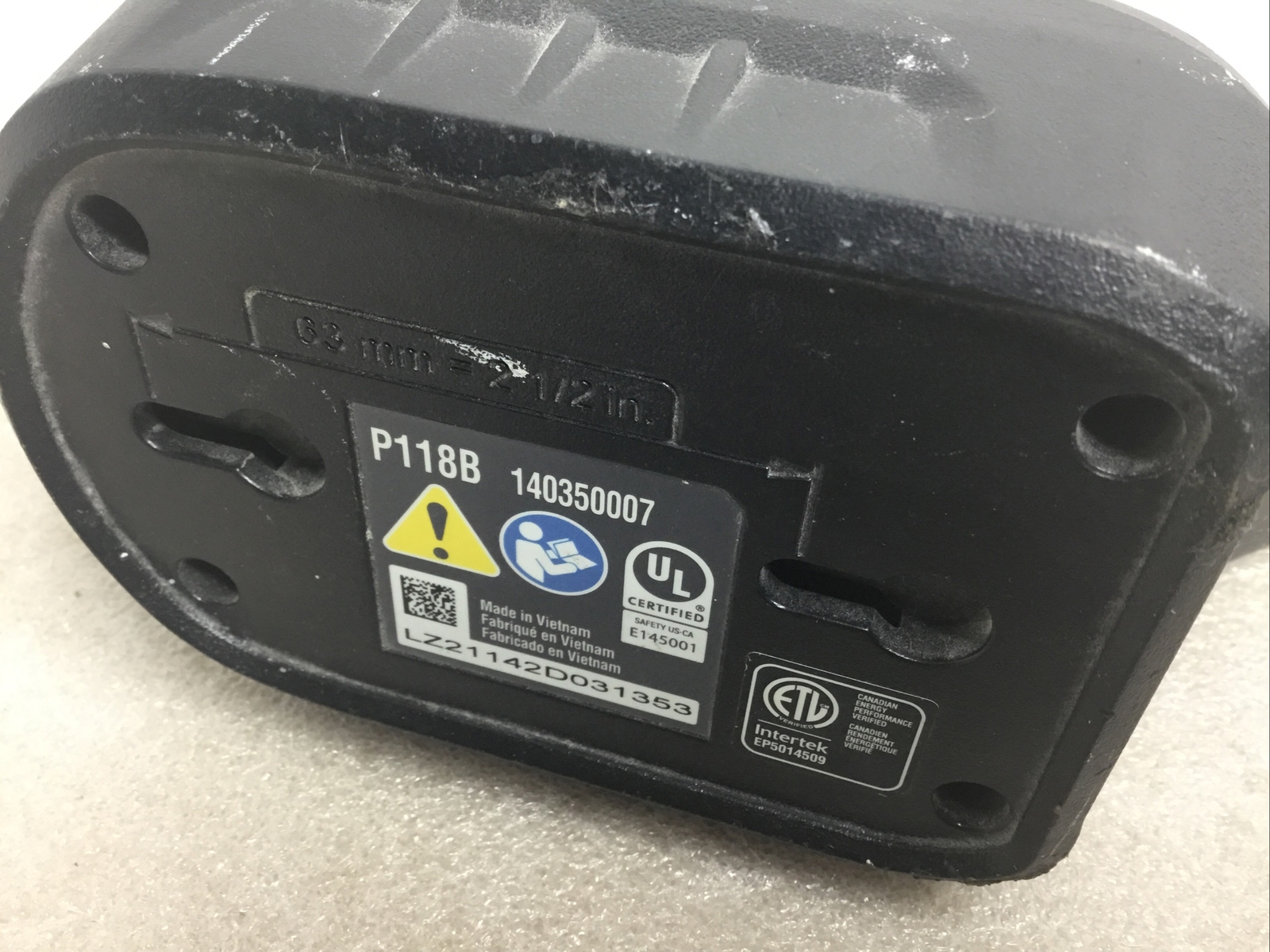 Ryobi P118B ONE+ 18V Li-Ion Dual Chemistry Battery Charger