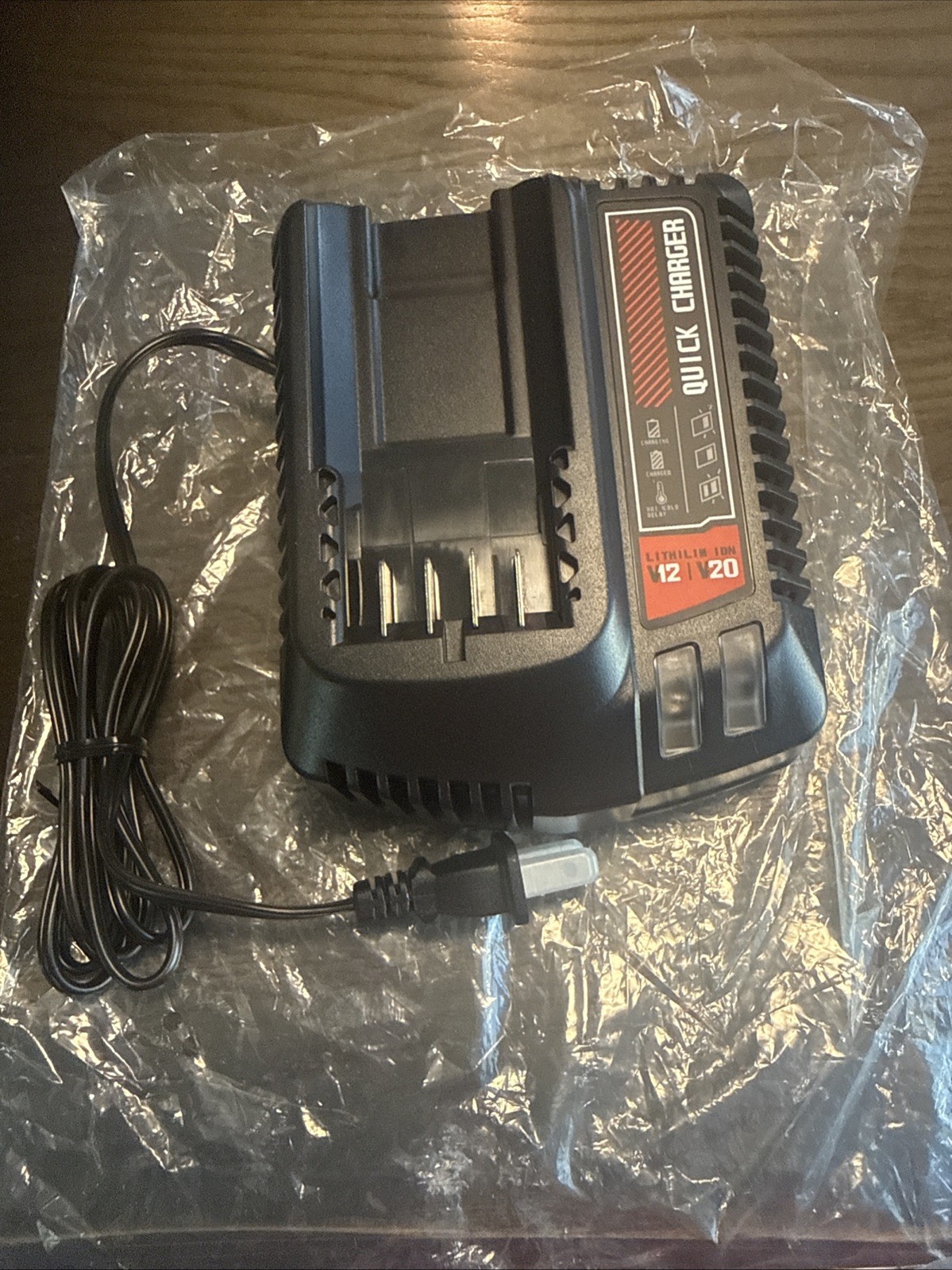 QUICK CHARGER COMPATIBLE W/CRAFTSMAN 20V LITHIUM ION BATTERIES CMCB104 SHIPSFAST