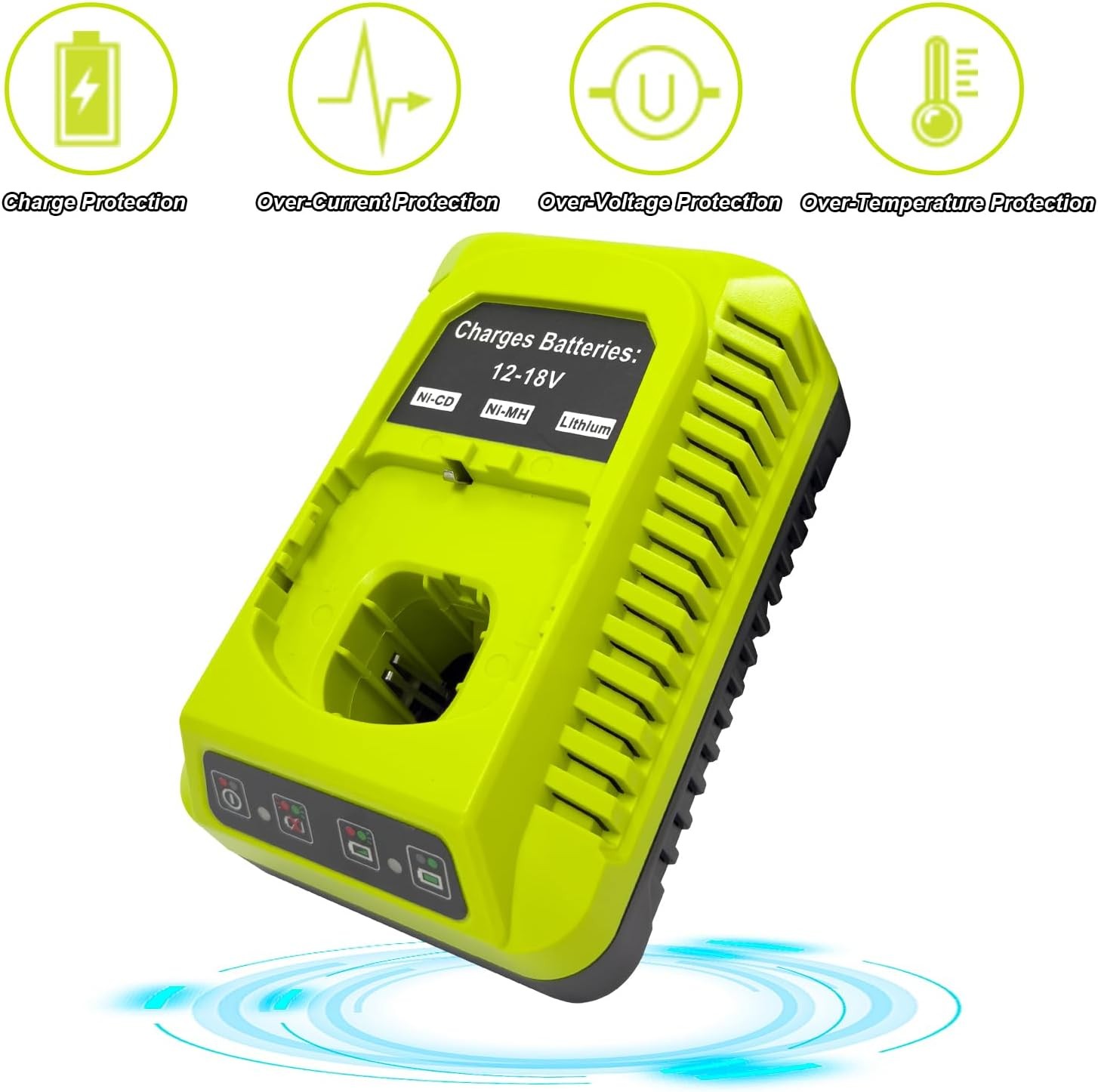 18V P117 P107 P108 Dual chemistry Fast Battery Charger For Ryobi One+ P192 P191