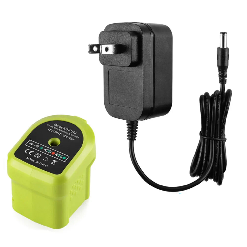 P119 Li-ion Ni-CD NI-MH Battery Charger For RYOBI 12V 14.4V 18V P102 P103 P104