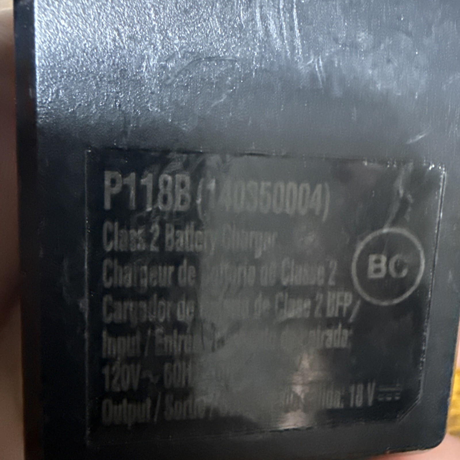 Ryobi 18V ONE+ P118B Lithium-Ion Battery Charger – No Box