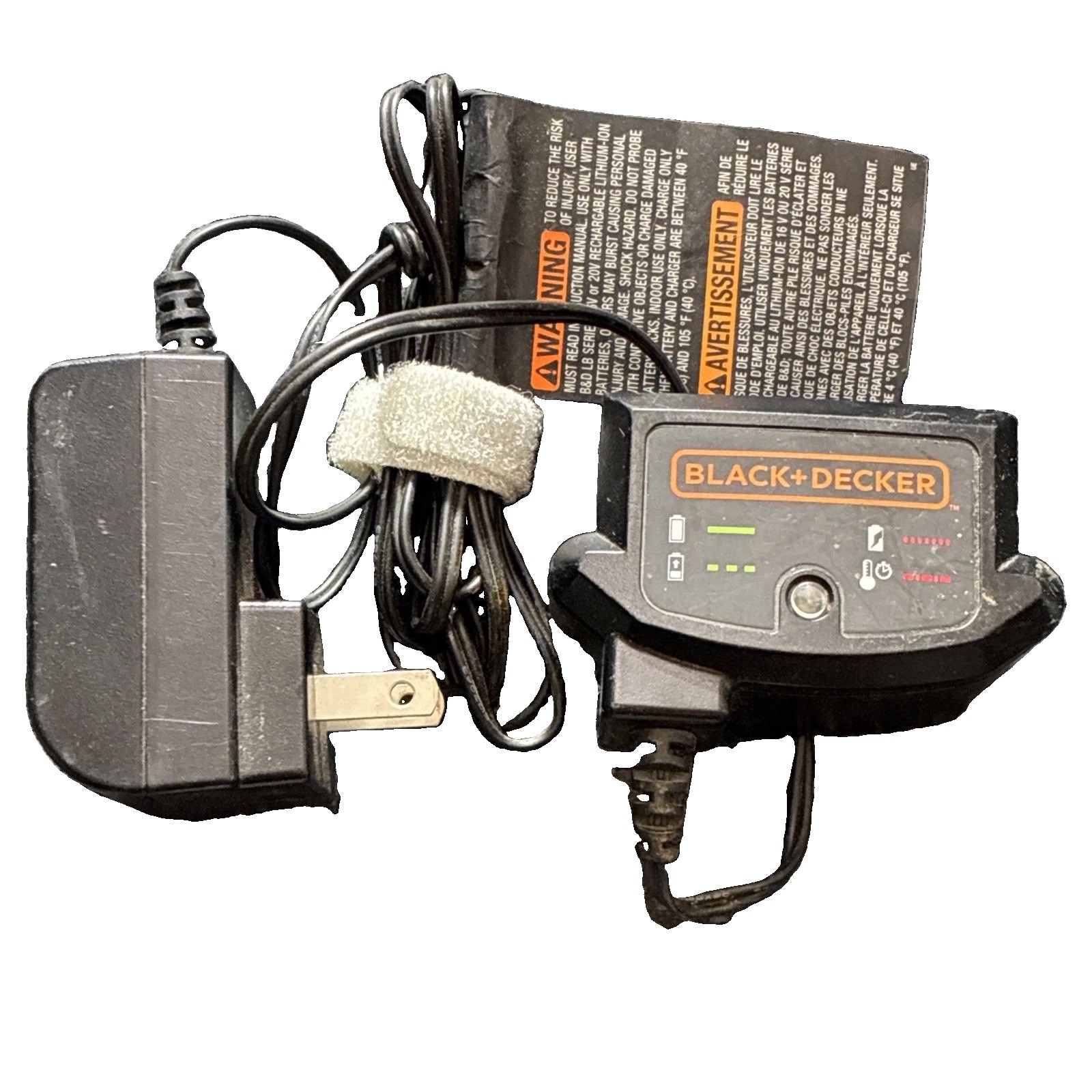 Black+Decker LCS1620B 20V Li-Ion Battery Charger