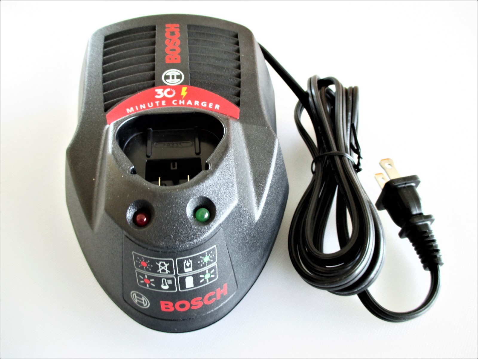 GENUINE Bosch BC430 10.8V-12V Volt Max Li-ion Battery Charger w/Diagnostics NIB