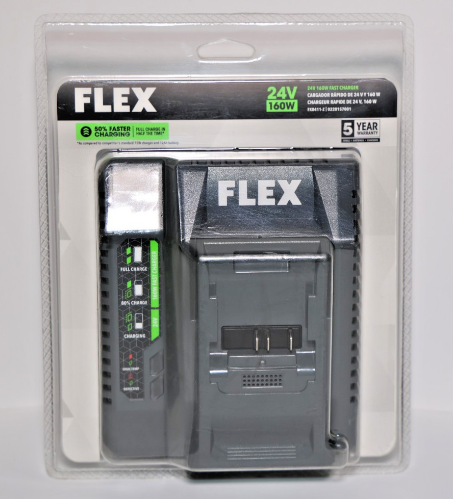 Flex Smart Quick Charger 24v 160w For Flex Tools |A11