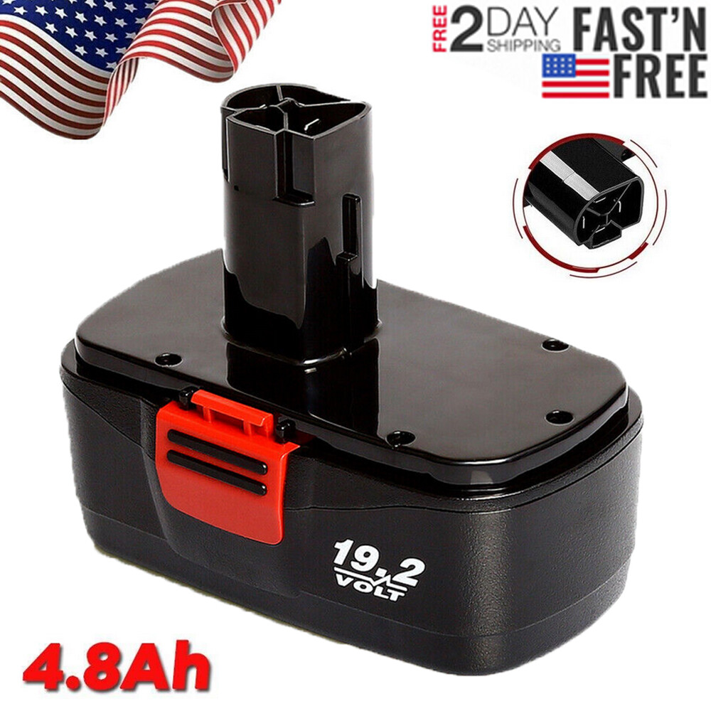 19.2 Volt For Craftsman C3 11375 4.8Ah Battery DieHard 130279005 130279003 11376