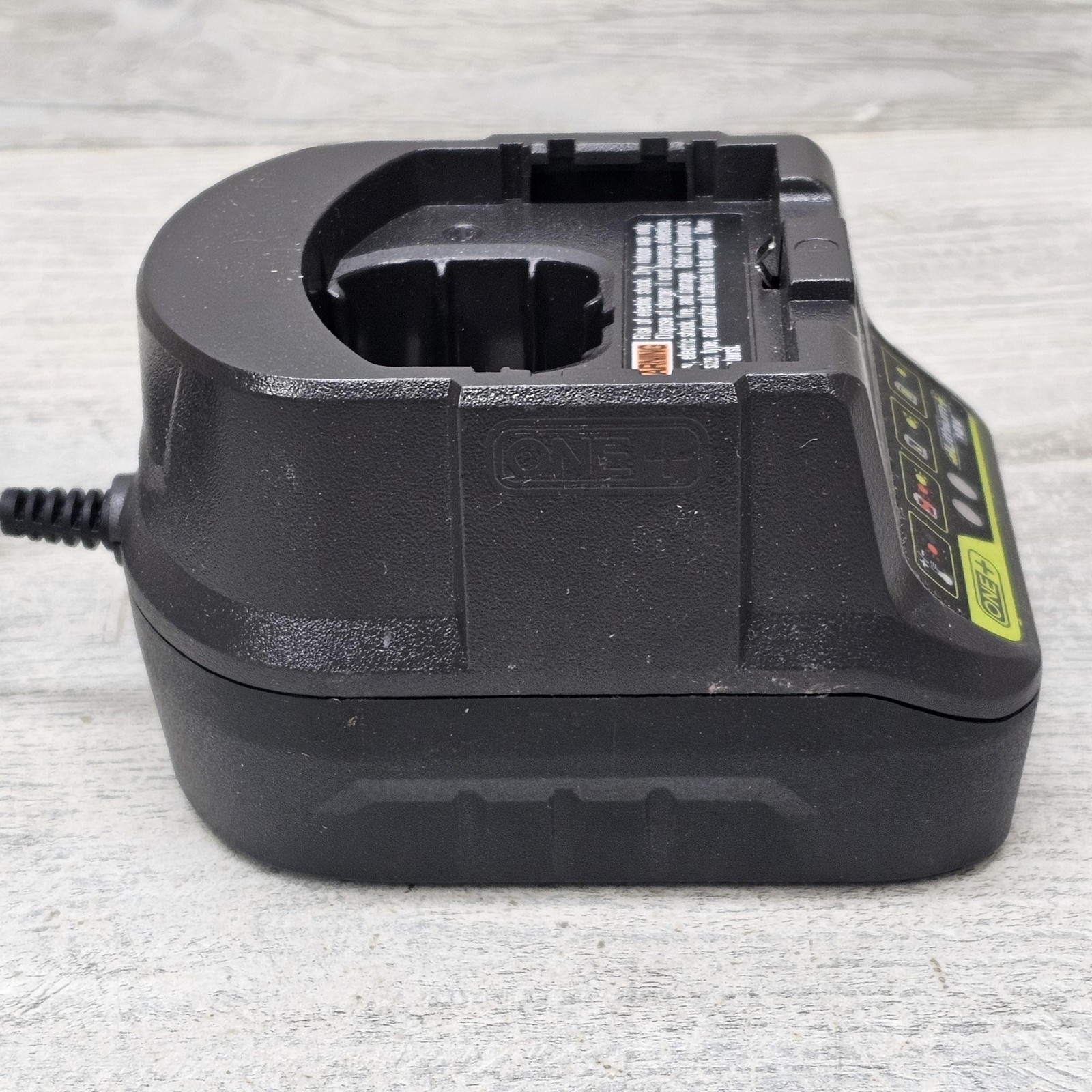 Ryobi P118B 18V ONE+ Lithium Battery Charger Base AC Power Adapter Black No Batt