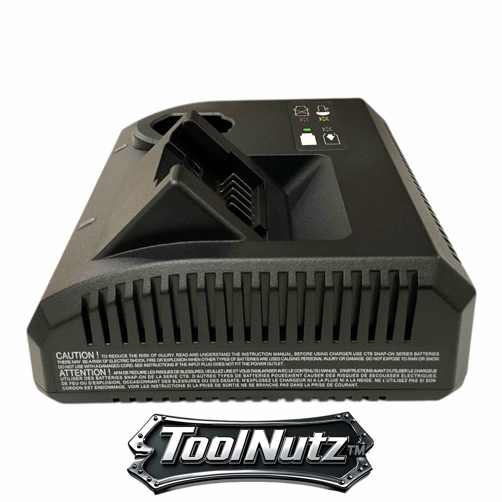 Snap-on Tools NEW CTC131A 14.4V & 18v Lithium Dual Bay Battery Charger With USB