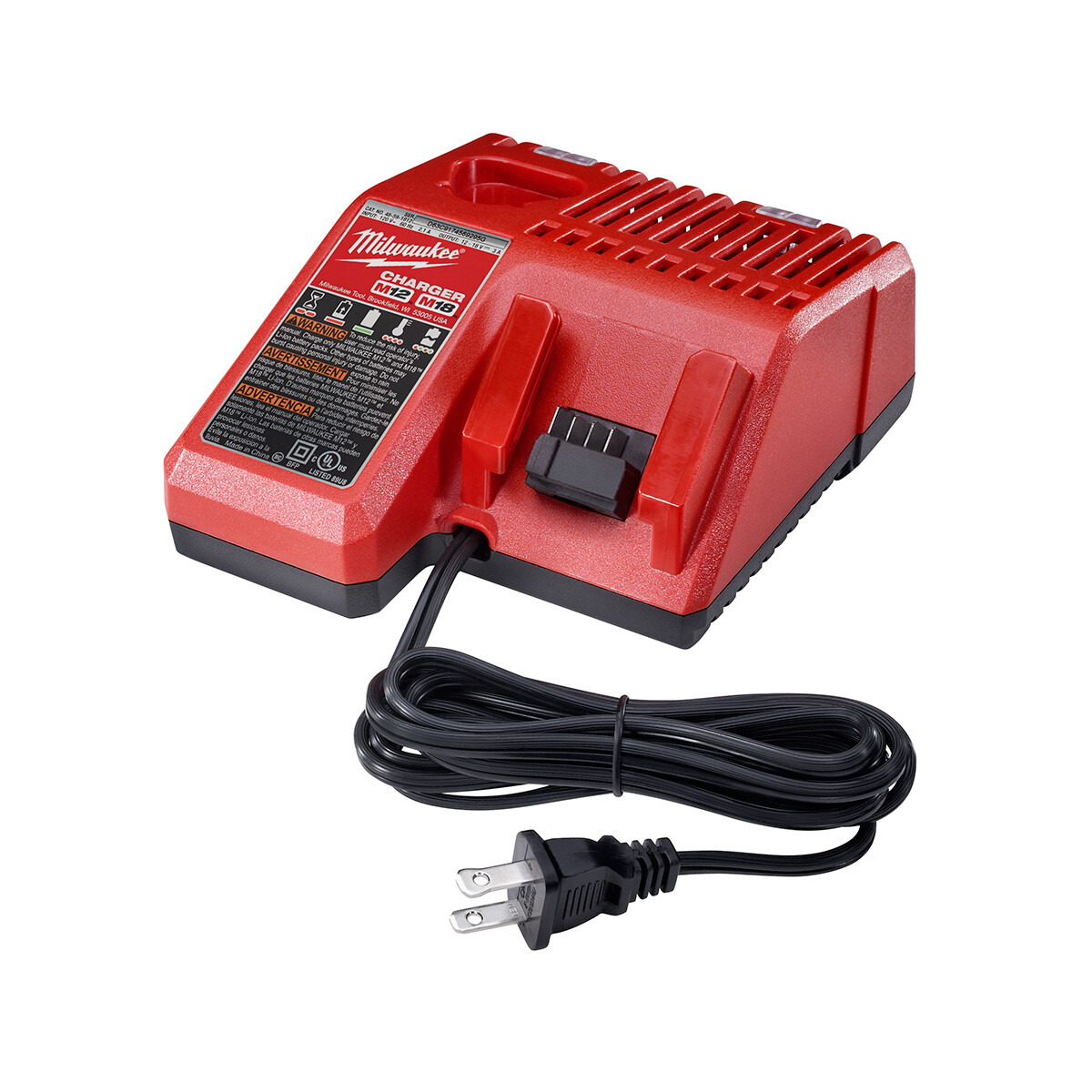 Milwaukee 48-59-1812 M18 and M12 Multi-Voltage Charger