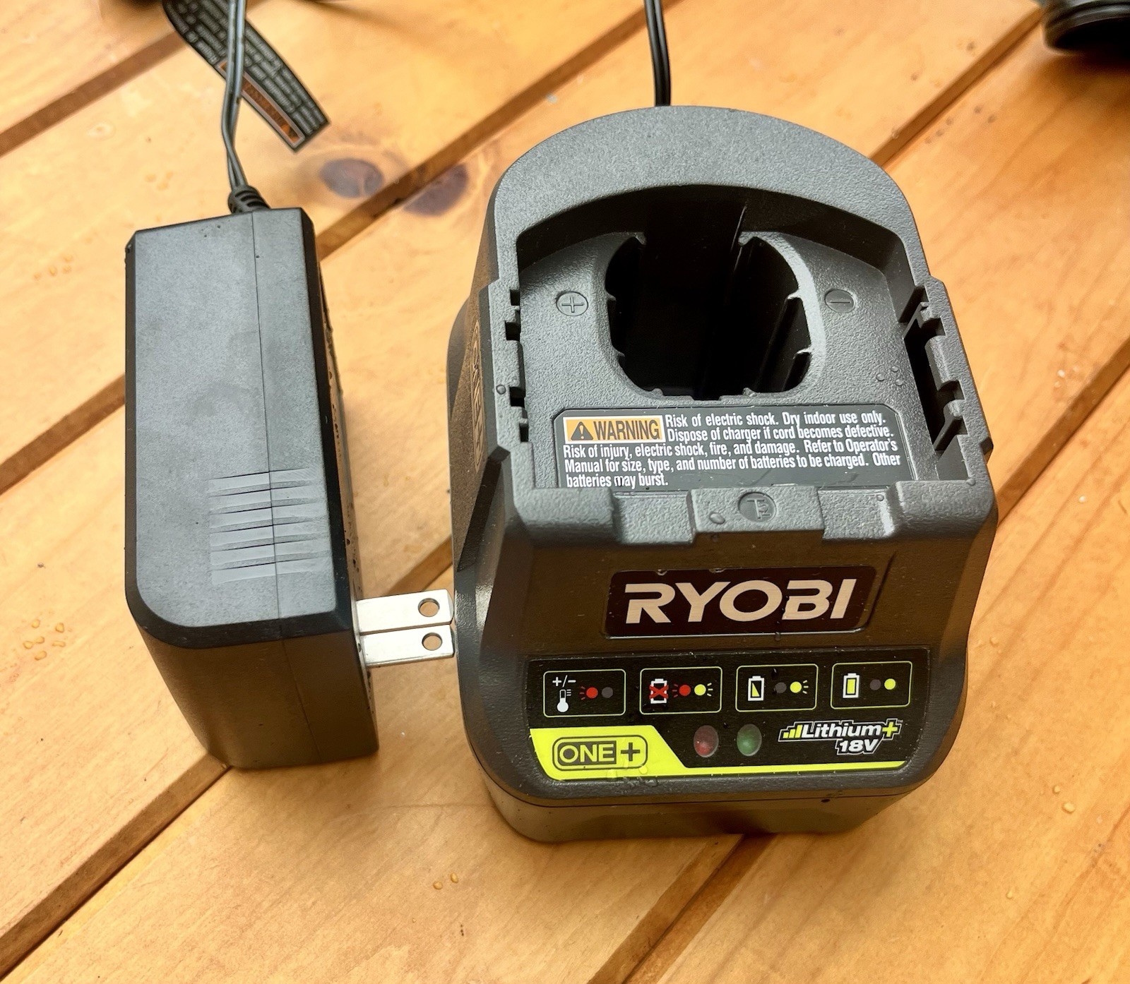 Ryobi One P118B 18V Lithium Ion Battery Charger Tested