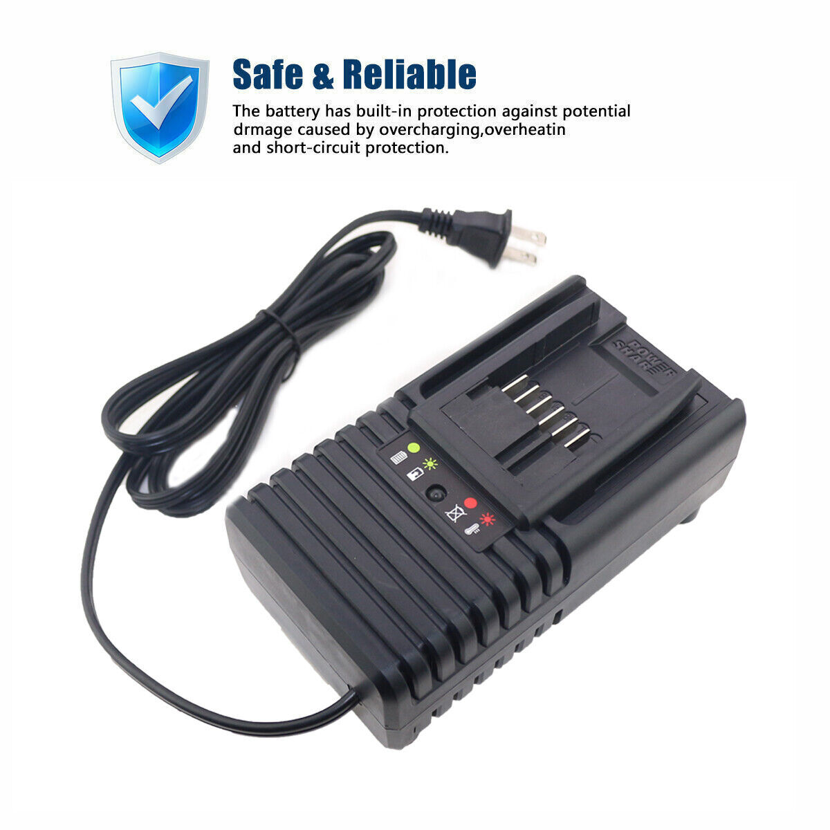 For WORX 20V MAX Extend Lithium Battery or Charger 20 Volt WA3520 WA3525 WA3575