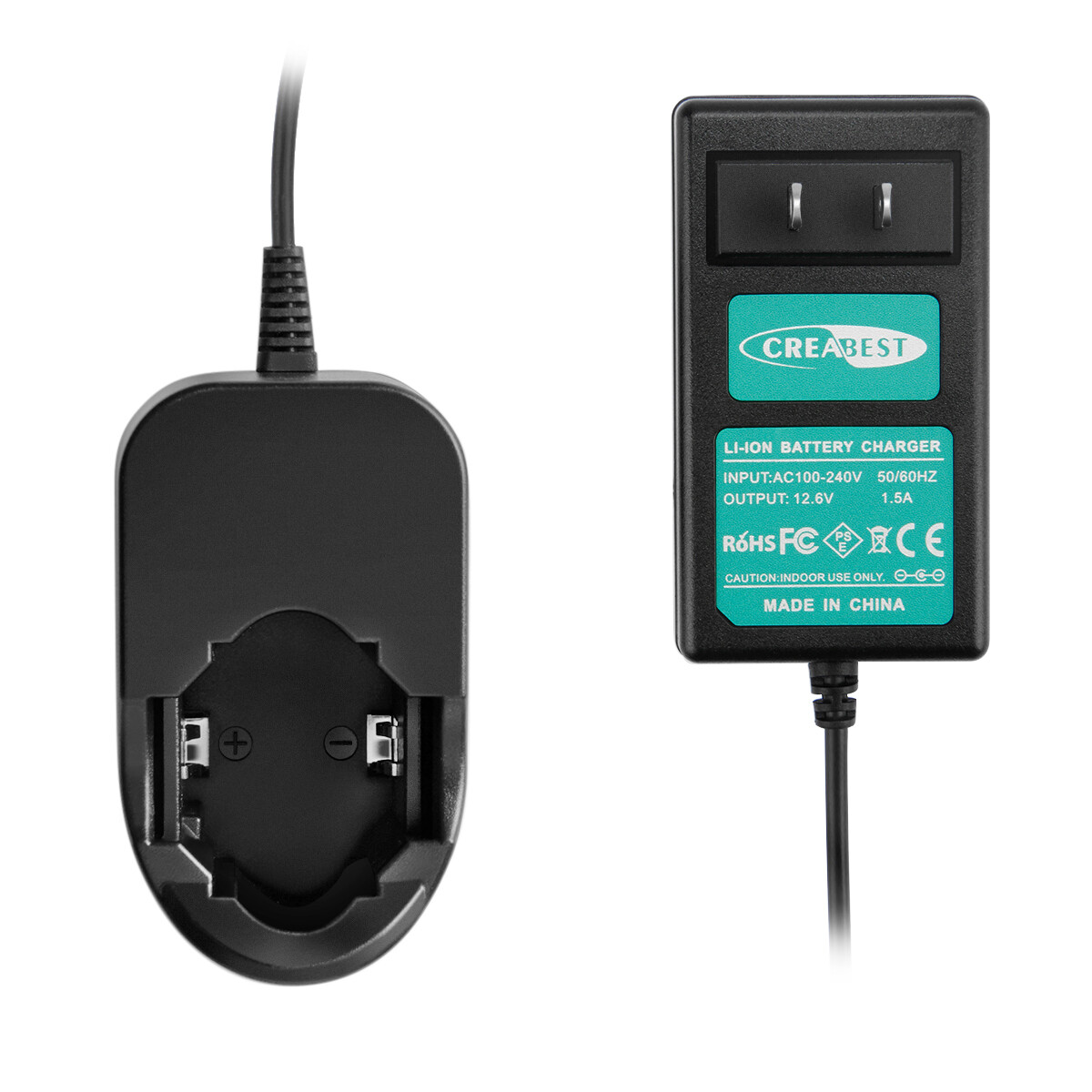 10.8V Li-ion Battery Charger For Dremel 855-02 855-01 8000-01 8001-01 8001-02