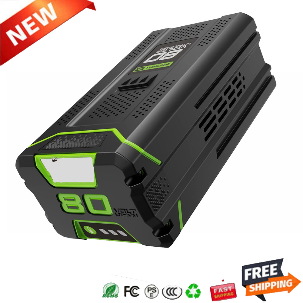 8.0Ah 80V Lithium-ion Battery For Greenworks PRO 80V GBA80200 GBA80600 2601302