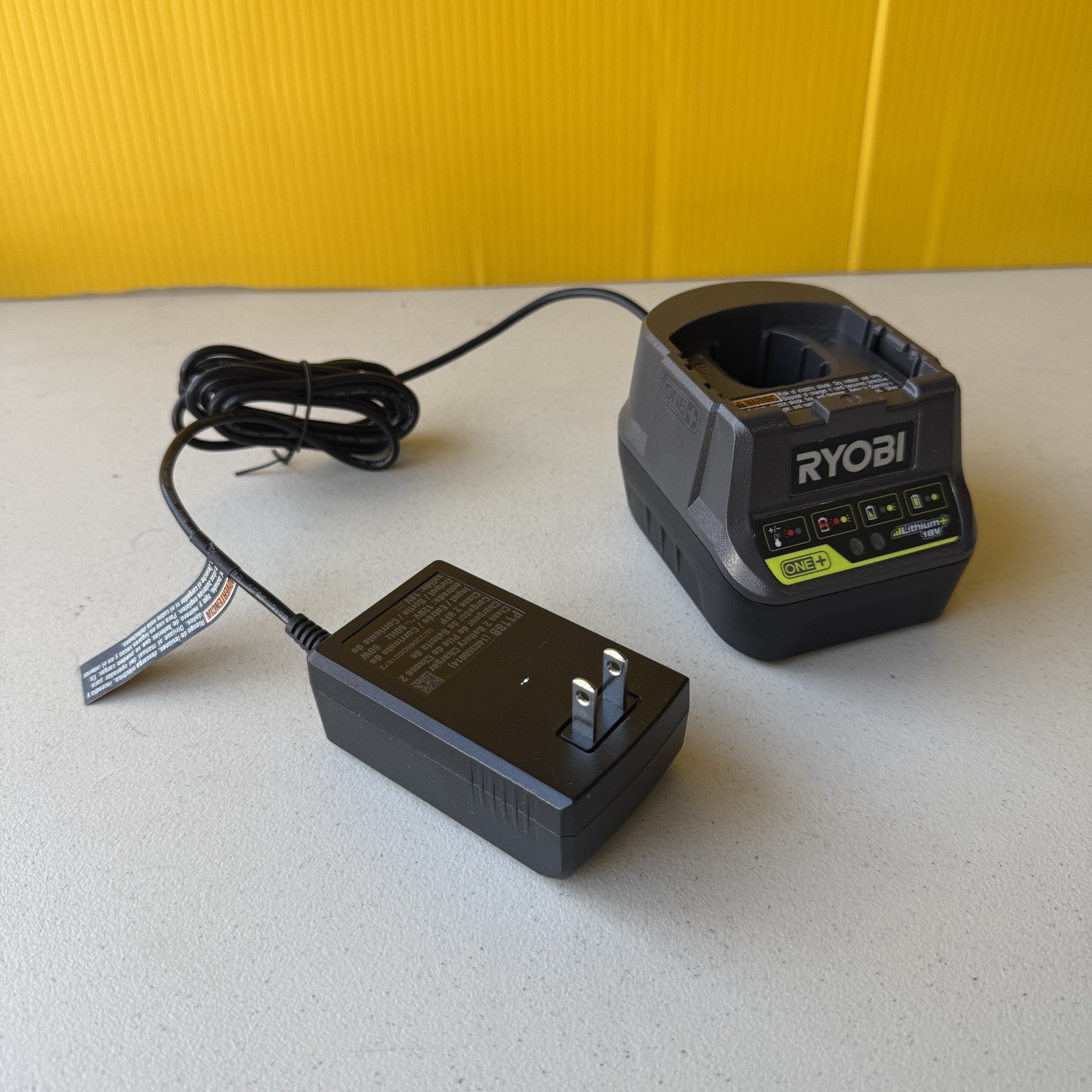 Genuine Ryobi P118B 18V ONE+ Lithium Charger New Open Box