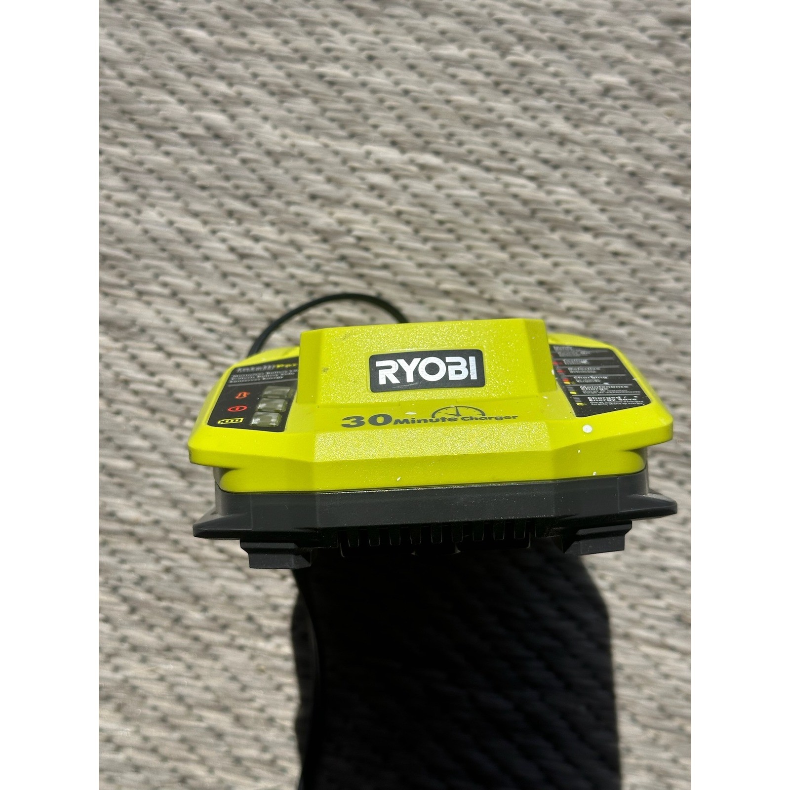 Ryobi ONE+ 18 Volt 30 Minute Battery Charger P117 P110 P111 P113 P114
