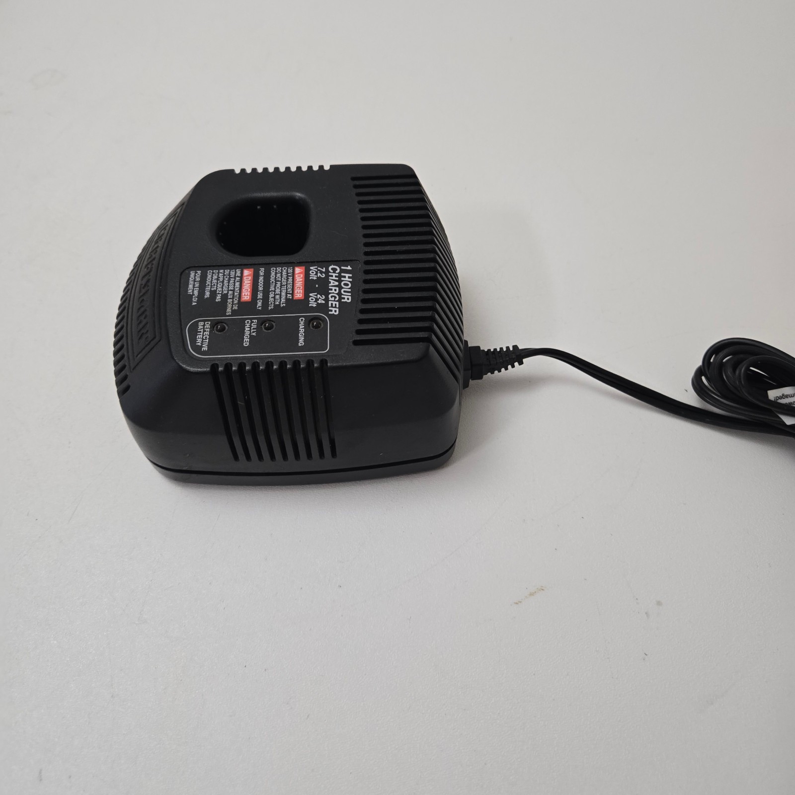 Craftsman Fast Battery Charger 1425301 7.2v 12v 18v 19.2v 24v OEM, Tested/Works
