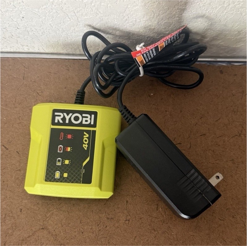 RYOBI 40V Lithium Battery Charger w/ AC Power Adapter Charger Only ?