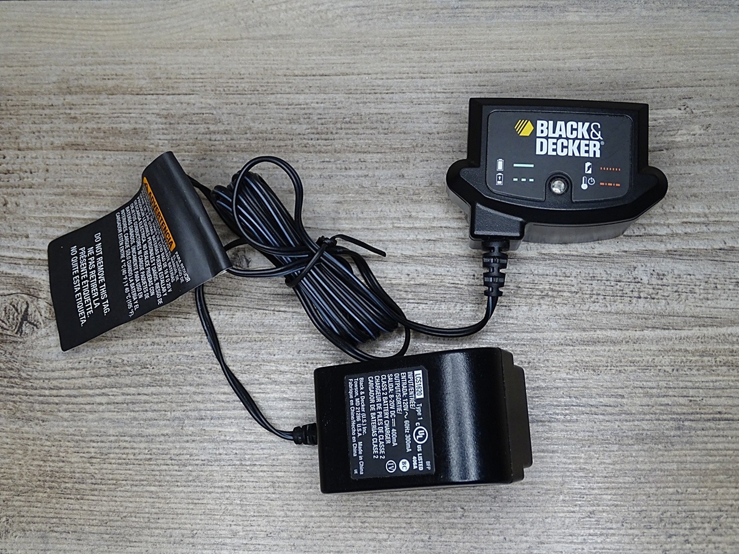 OEM Black & Decker Genuine 8v-20v Lithium-Ion Battery Charger