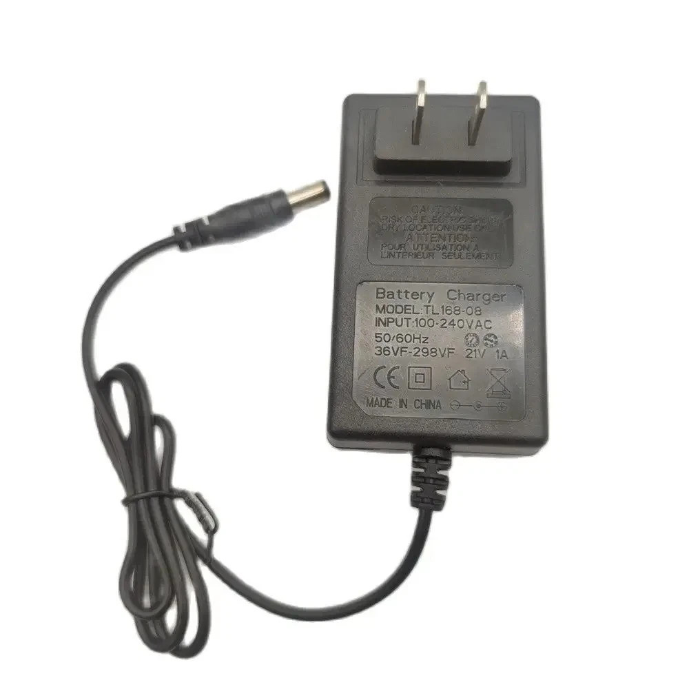 21V 1A Lithium Battery Charger for 18V Electric Drill EU/US Plug Smart Adapter