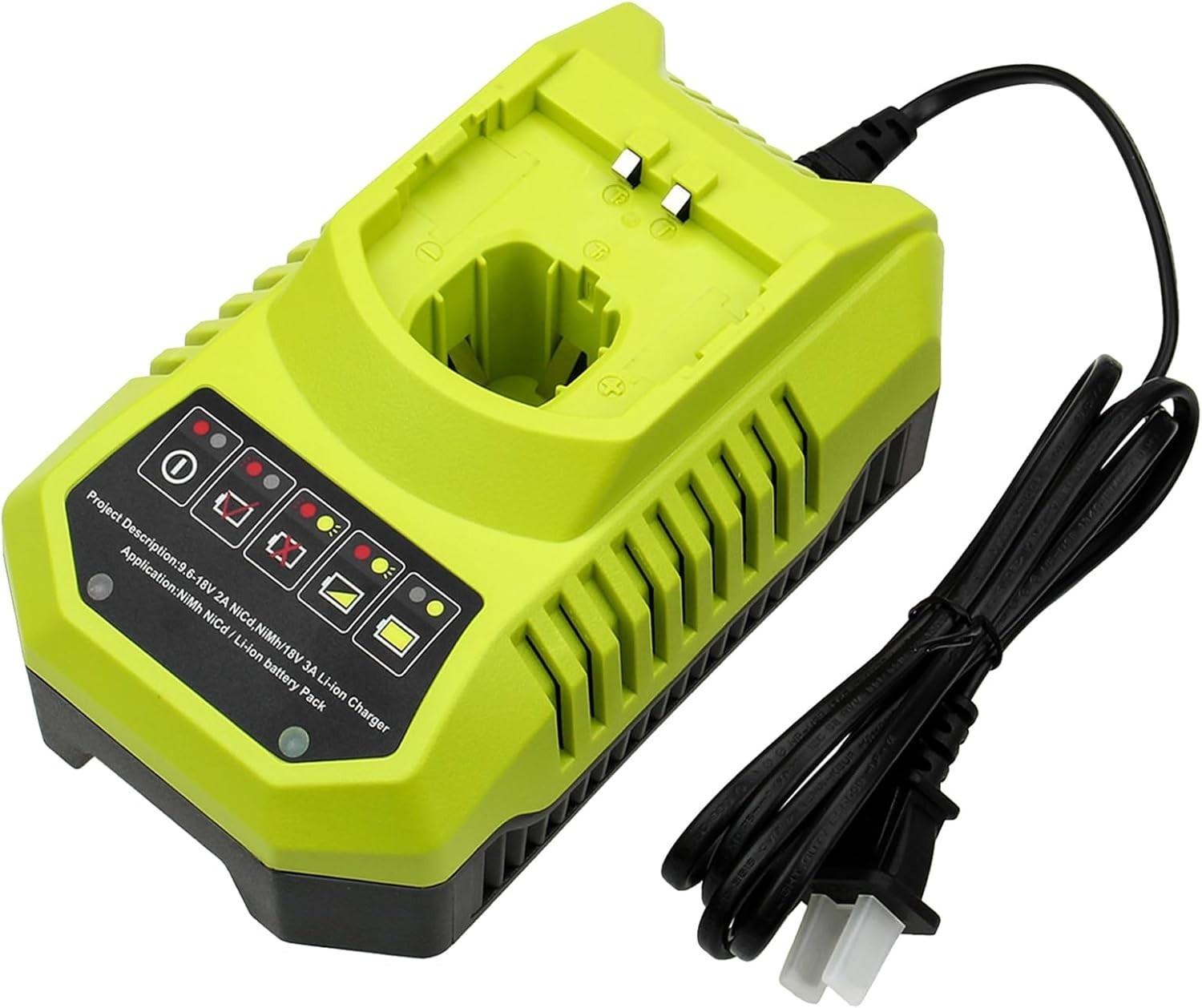 P117 Rapid Charger for Ryobi 18V Batteries – Safe & Efficient Charging Solution