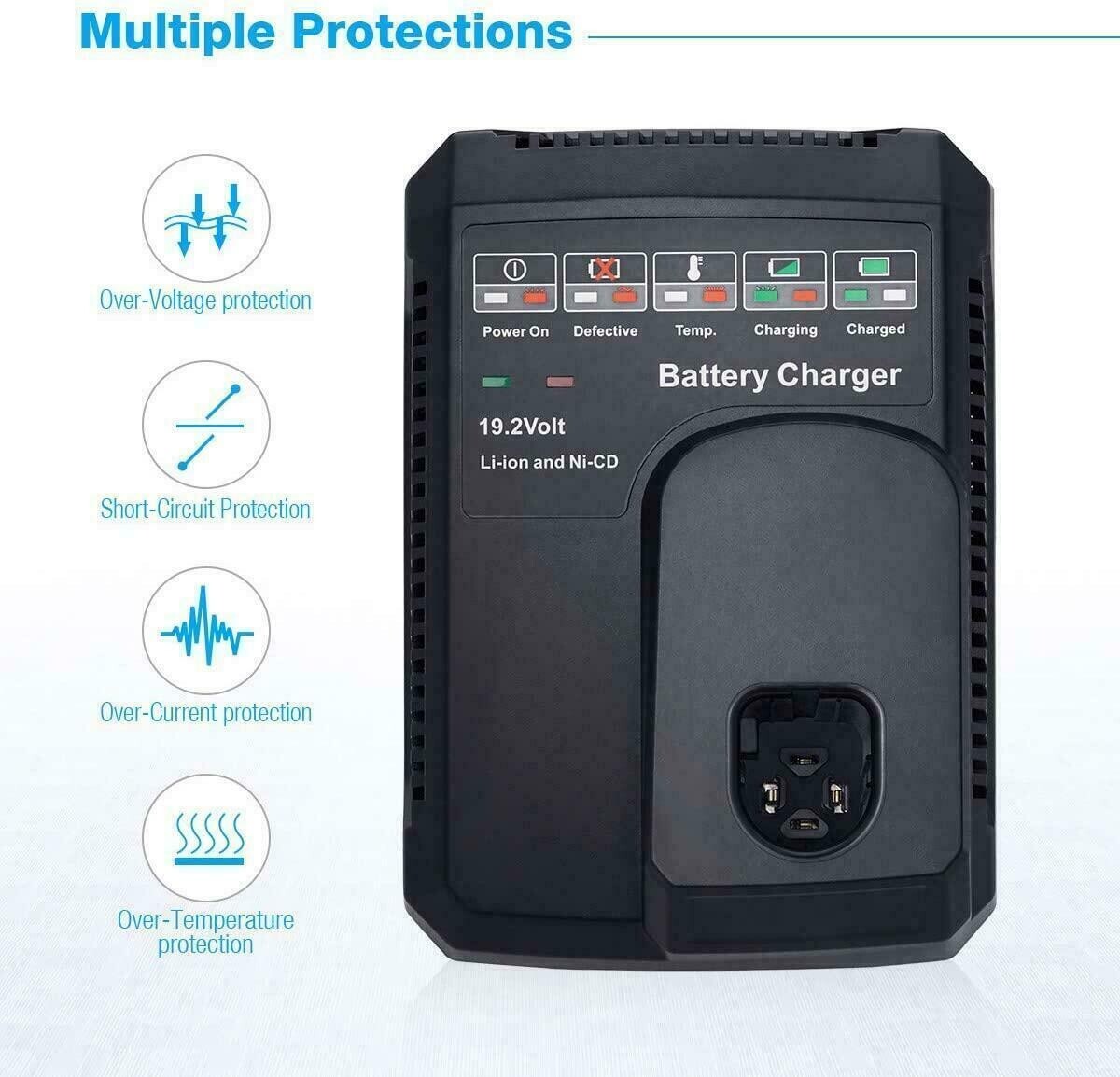 for Craftsman 19.2Volt 11375 Battery C3 DieHard 130279005 130279003 / Charger