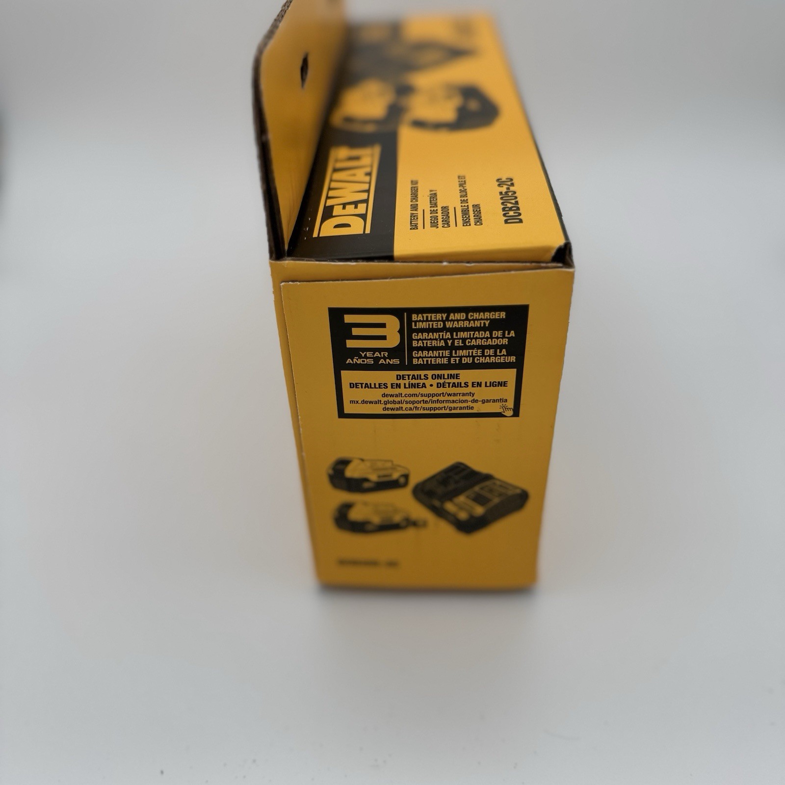 DEWALT 20V MAX 2 5ah Battery & Charger Kit, Yellow, DCB205-2C (MPN DCB205-2C)