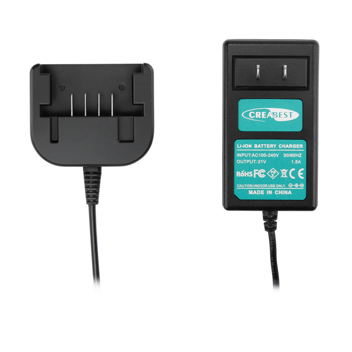 Charger for Black & Decker 20V Li-ion Battery LST220 LB20 LBX20 LBXR20 LBX4020