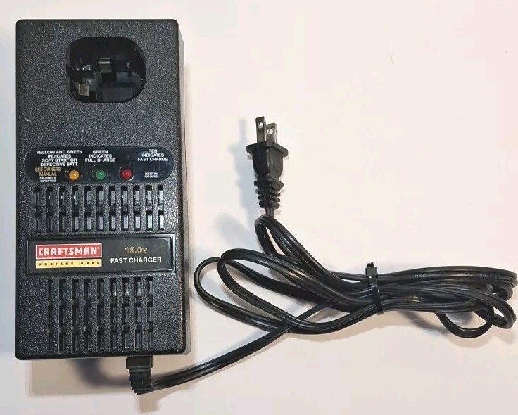 Craftsman Professional 12.0 Volt Battery Fast Charger Tested