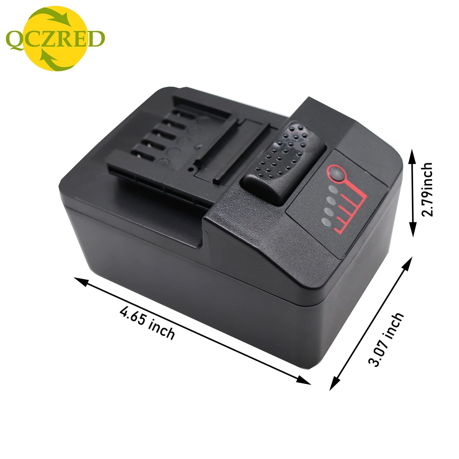 Qczred 18V 4.0Ah 72Wh Ctb8185 Battery Replace For Snap On Ctb7185 Ctb8187