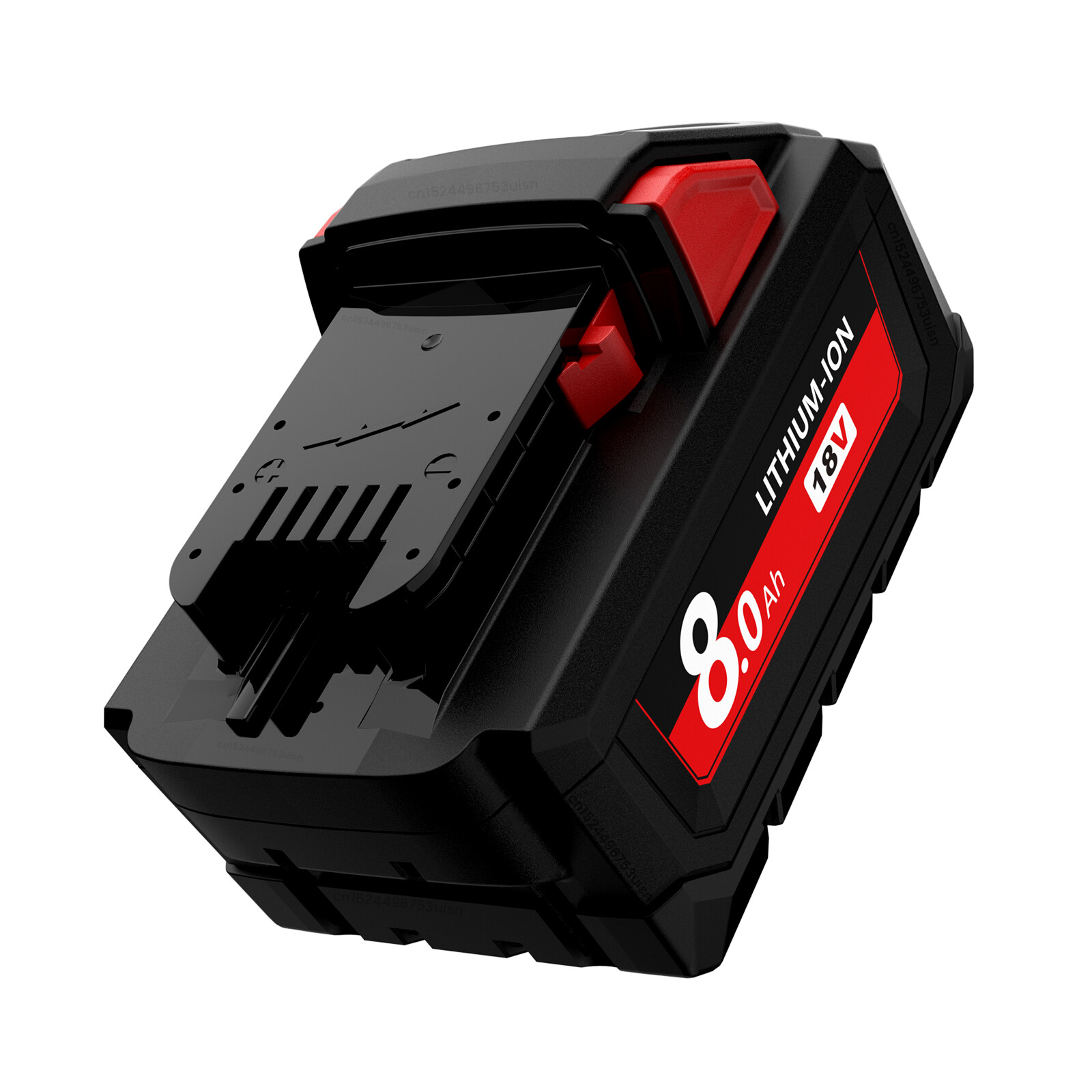 2x For Milwaukee 18v M18 Lithium 8.0 AH Extended Capacity Battery 48-11-1860 ??