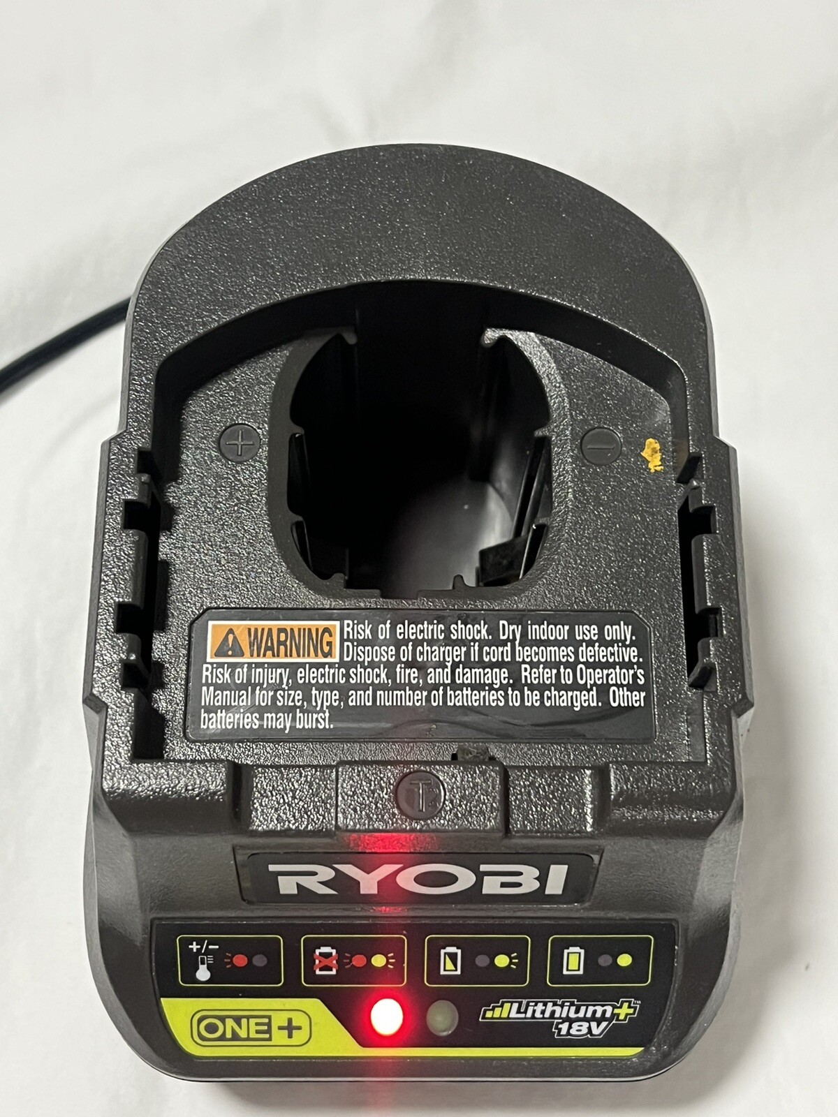 Ryobi – P118B One+ Lithium+ 18V Battery Charger 140350007