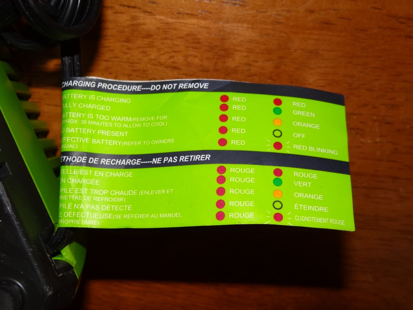 Genuine GreenWorks 29482 40V Lithium-Ion Battery Charger