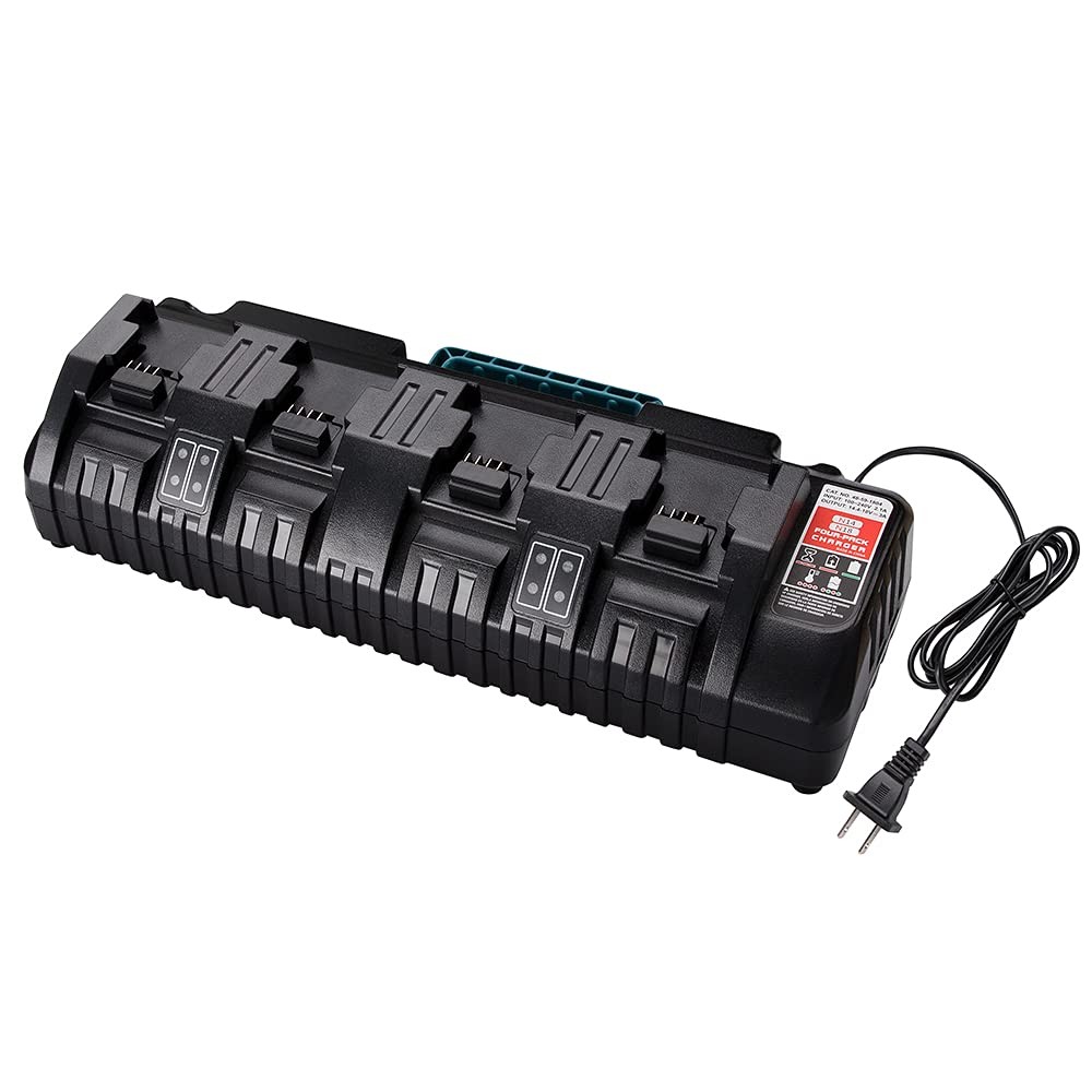 Taingwei N18 Battery Charger 4-Ports Simultaneous Rapid Charger For Milwaukee