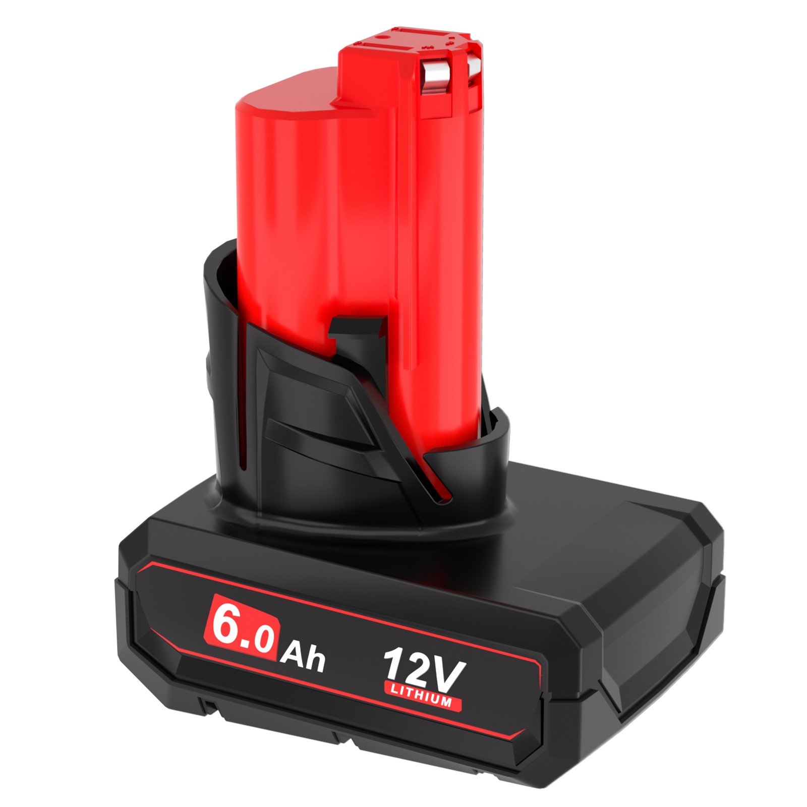 2Pack 6.0Ah Battery For Milwaukee for M12 LITHIUM Extended Capacity 48-11-2460