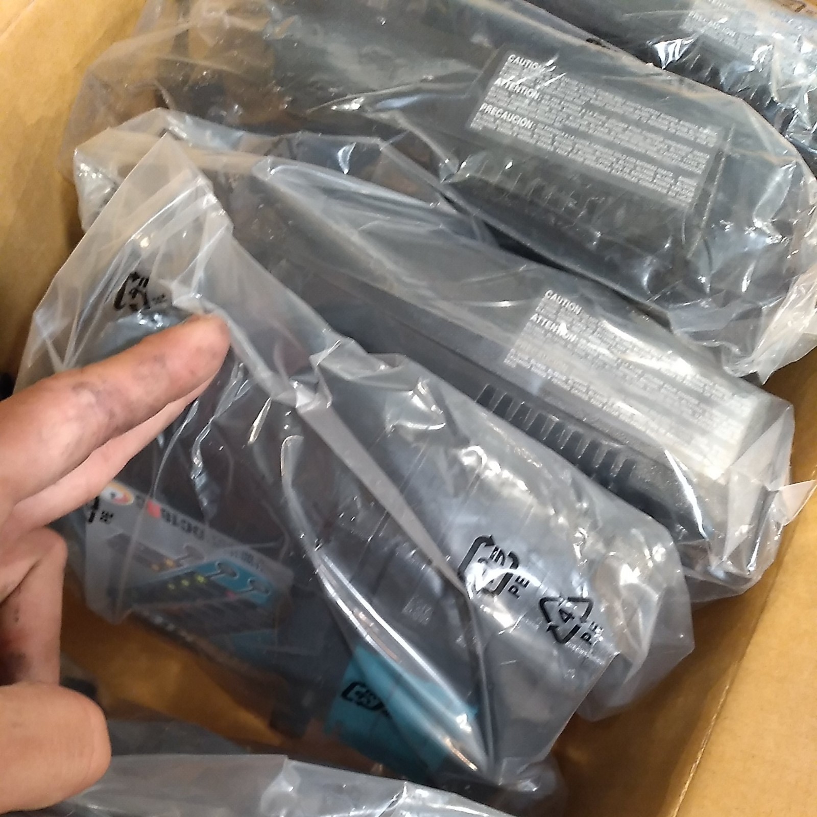 lot of 5 new makita DC18RC Genuine 18v Rapid Fast Battery Charger 18 Volt