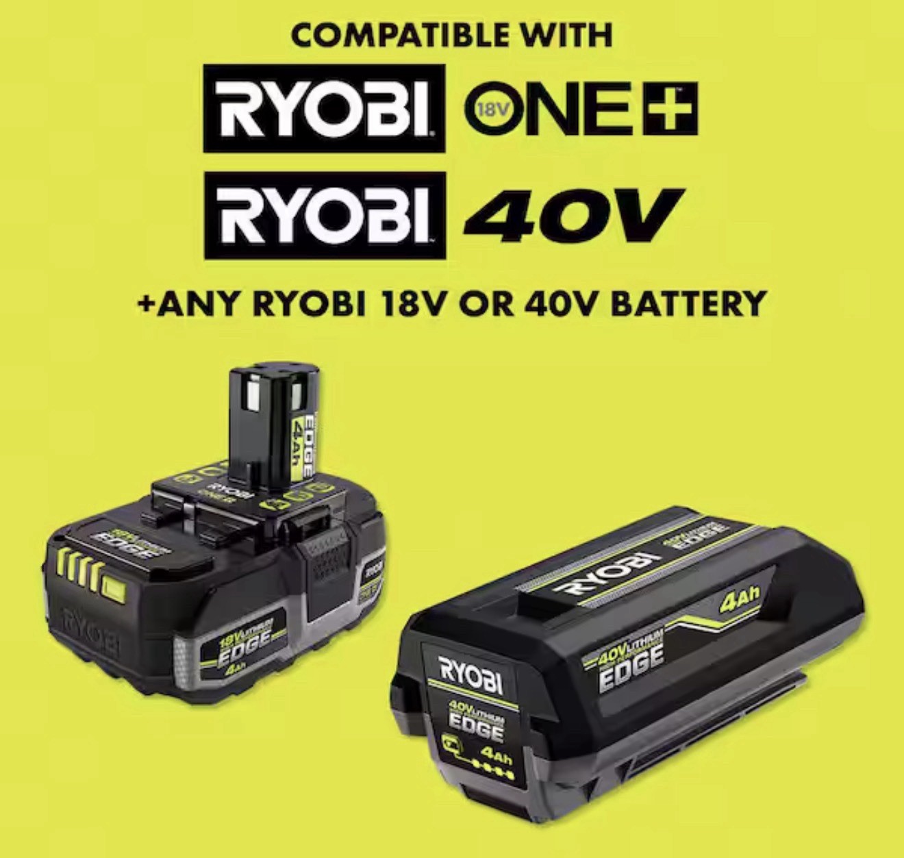 Lightly Used RYOBI ONE+ 18V/40V Dual Platform Charger See Pic Below