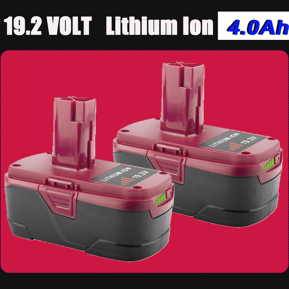 2x 19.2V For Craftsman PP2030 C3 Lithium-Ion XCP 4.0Ah Battery 11375 130279005