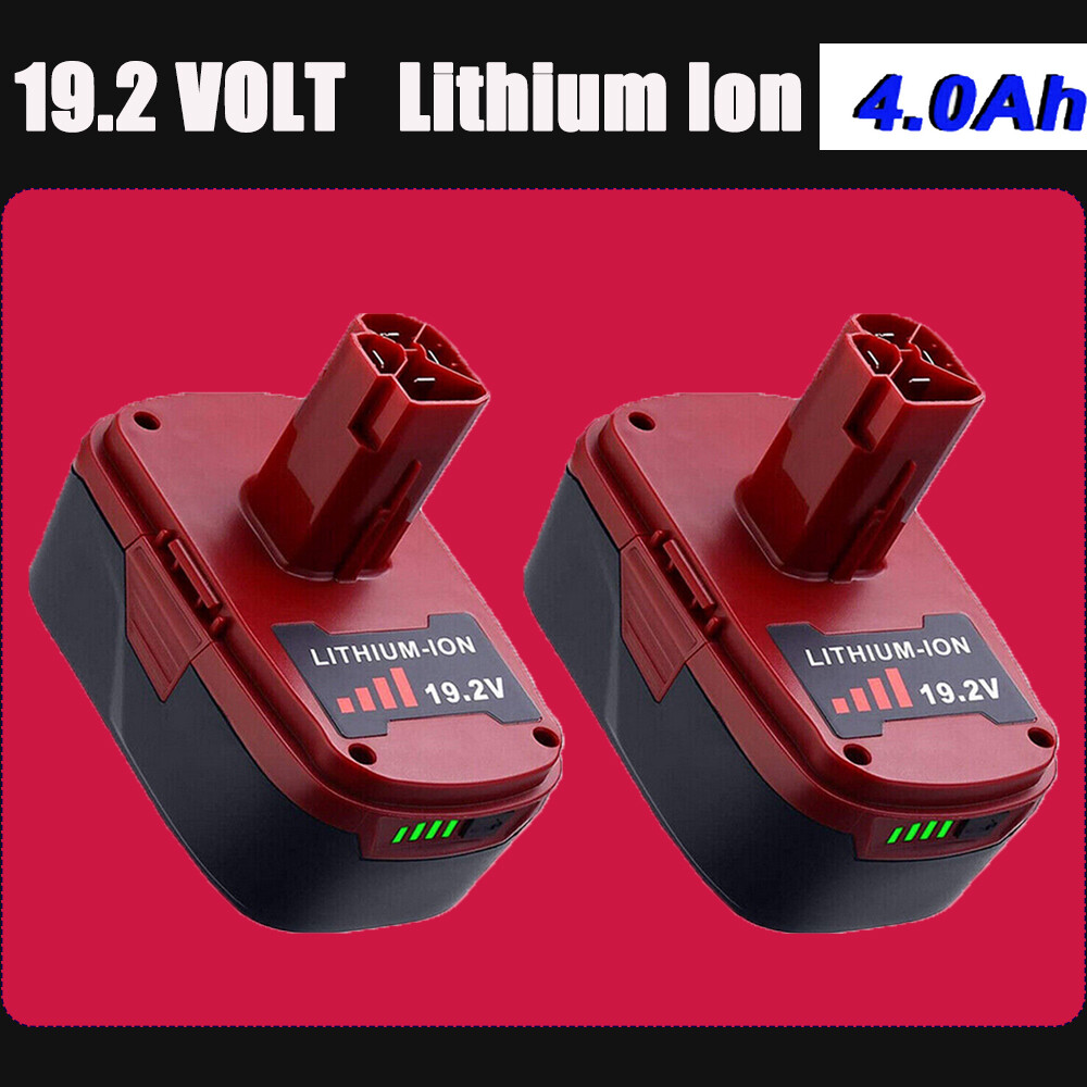 2x 19.2V For Craftsman PP2030 C3 4.0Ah Lithium-Ion XCP Battery 11375 130279005