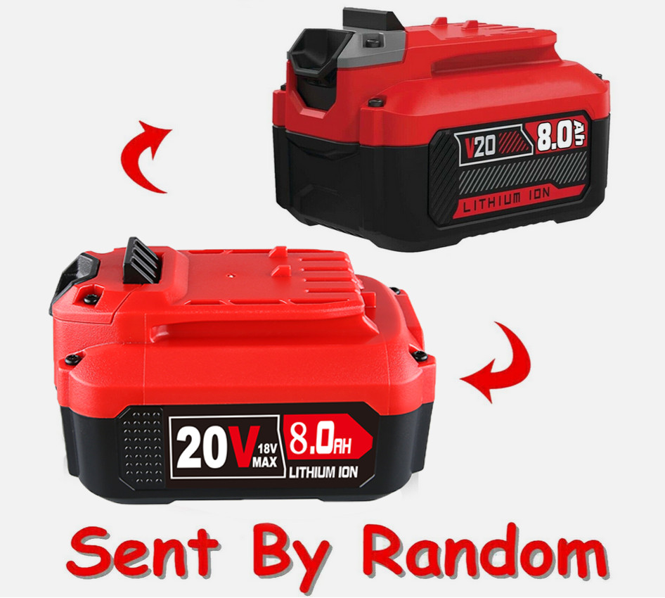 PACK For Craftsman V20 8.0Ah 7AH 20 Volt Li-ion Battery CMCB204 CMCB202 CMCB206