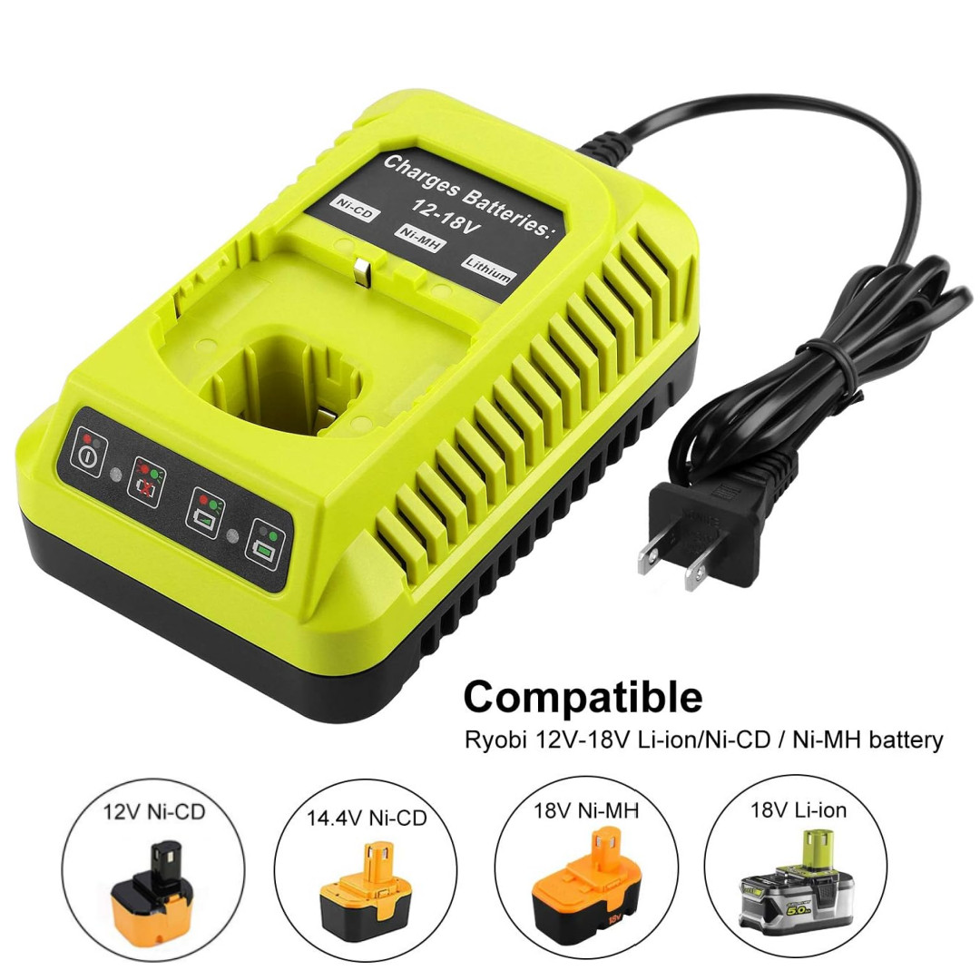 18V P117 P107 P108 Rapid Battery Charger For Ryobi One+ P192 P191 P190 P145 P102