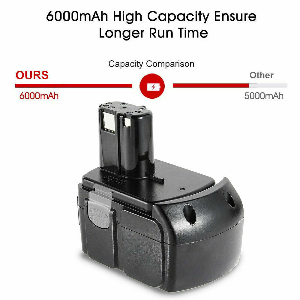 1-4X 18V For HITACHI Li-ion EBM1830 6.5ah/ 5.0ah Battery BCL1815 BCL1830 BCL1840