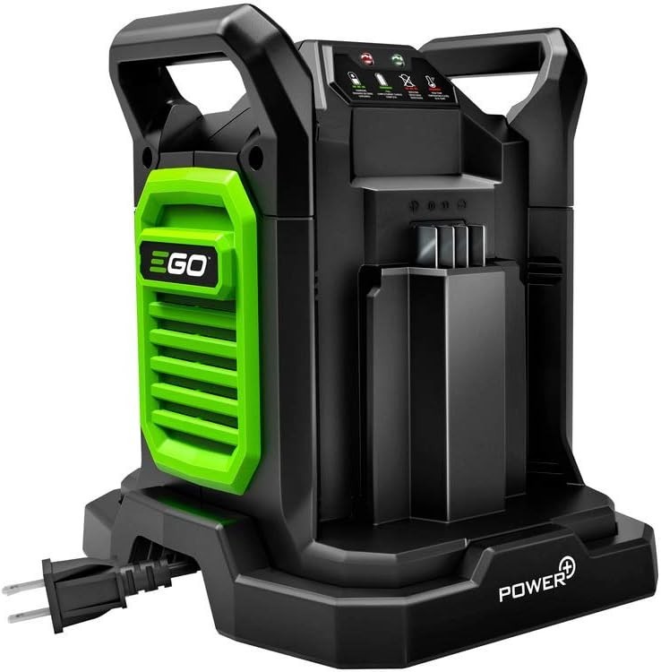 EGO Power+ CH2800D 56V 280W Dual Port Battery Charger – Black/Green NEW (No Box)