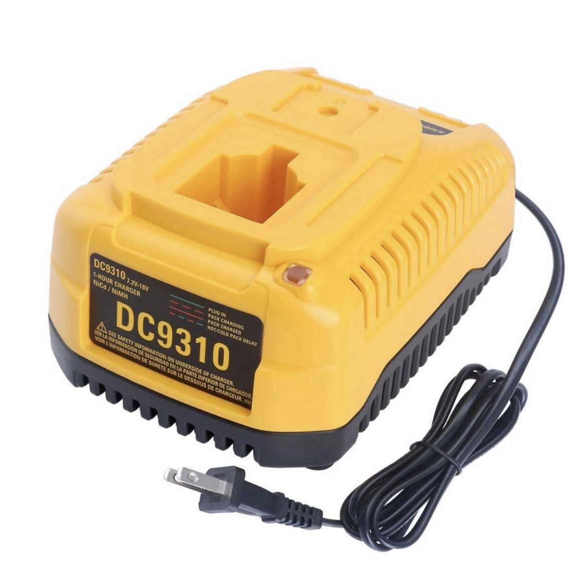 18V Battery Charger Replace DEWALT DC9310 7.2V-18V NiCd NiMh Battery DC9096