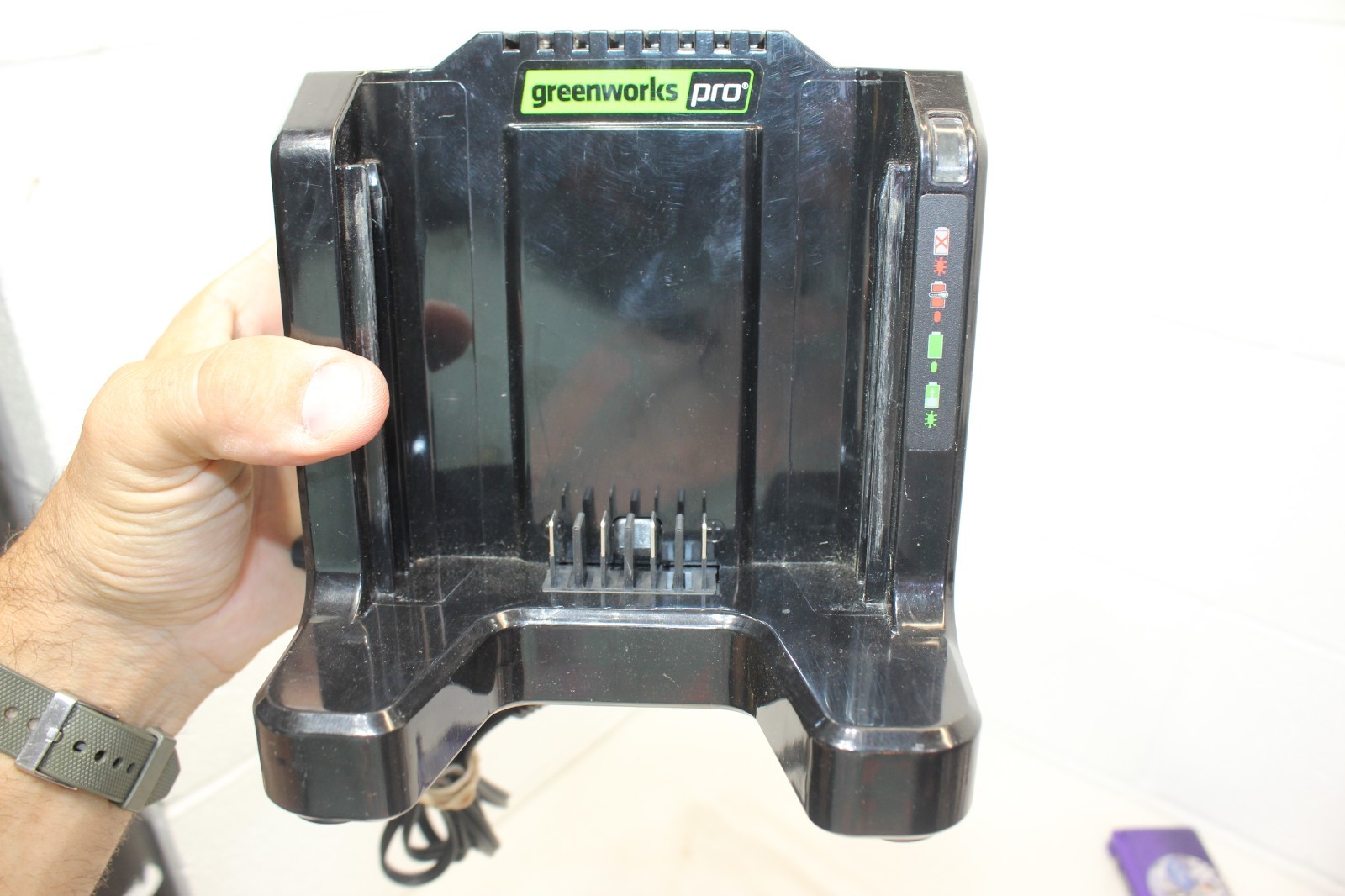 Greenworks Pro Dual Port Ultra Power 60V 60 Volt Battery Charger CH60DP00