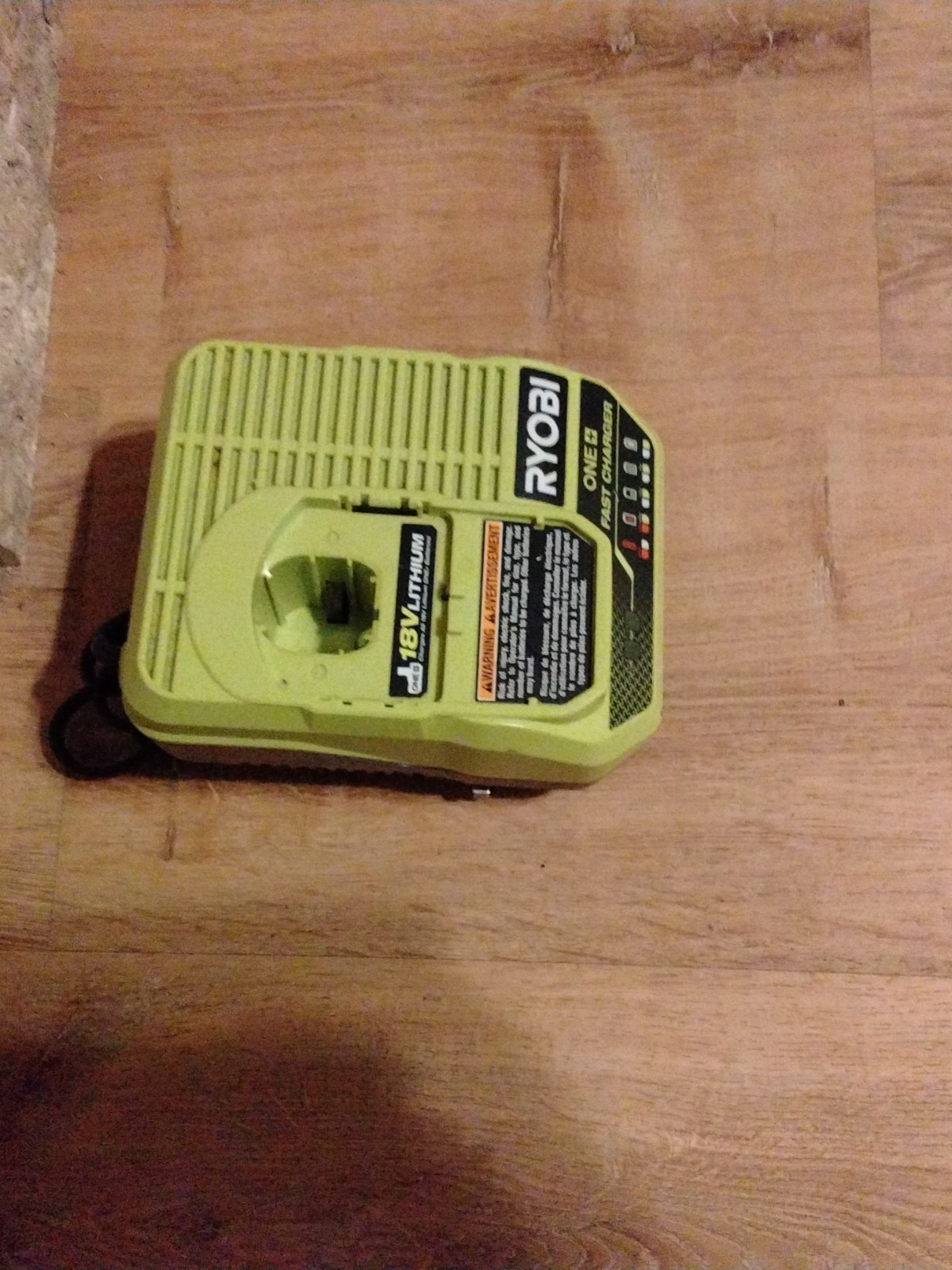 Ryobi One + Lithium – Ion Fast Battery Charger with LED Indicators PCG004