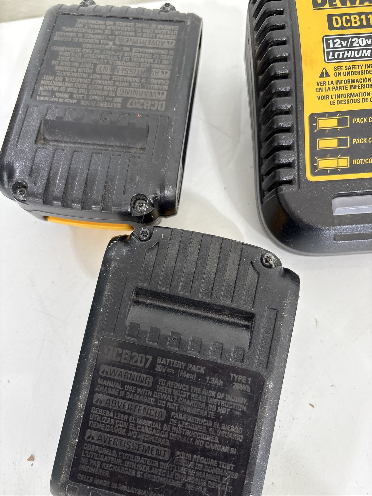 DeWalt 20V MAX Lithium-Ion Battery’s & DCB115 Charger