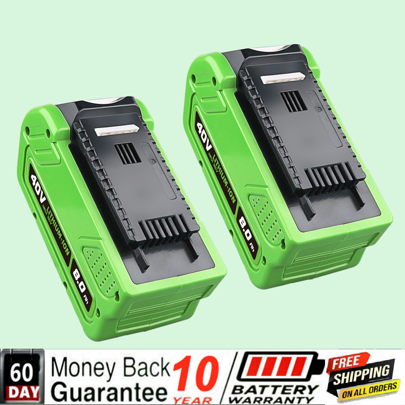 2PACK 40V For Greenworks 40V G-MAX Lithium Battery 29462 29482 29252 29472 NEW